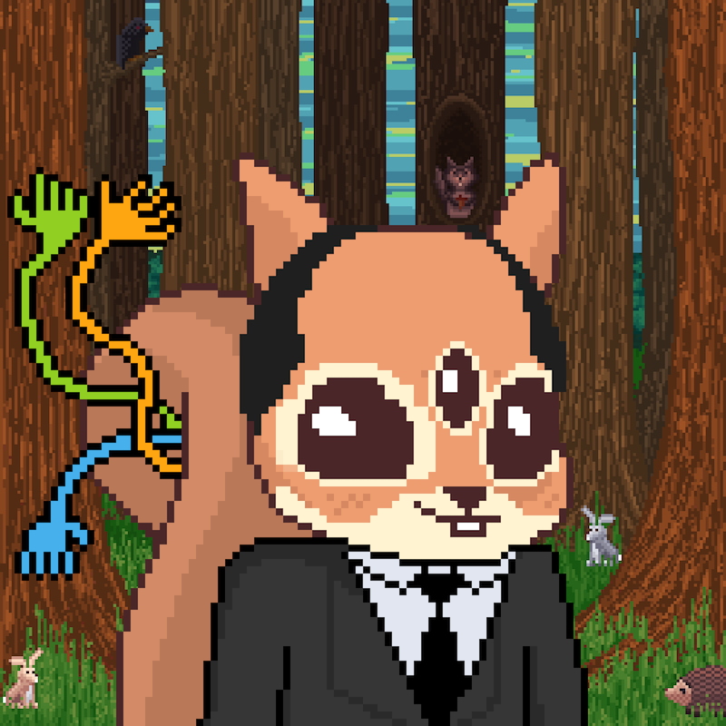 Pixel Squirrels #7956